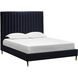 Yosi Abbington Navy Bed, Queen